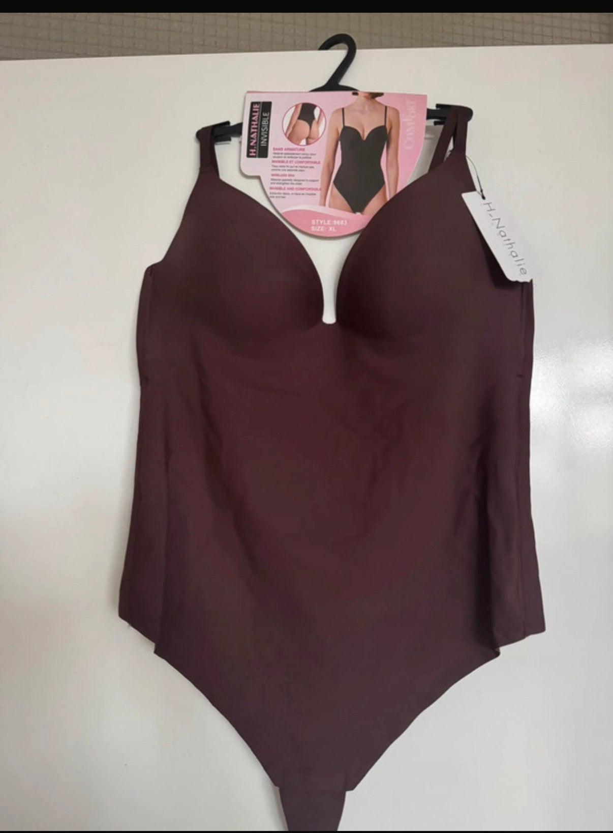 V-Neck body brown