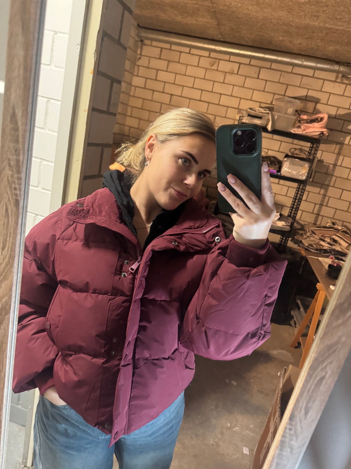 Cloud jacket Bordeaux