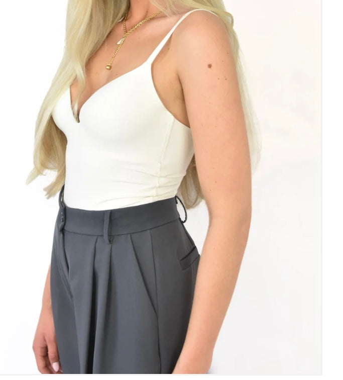V-neck Body - Off White