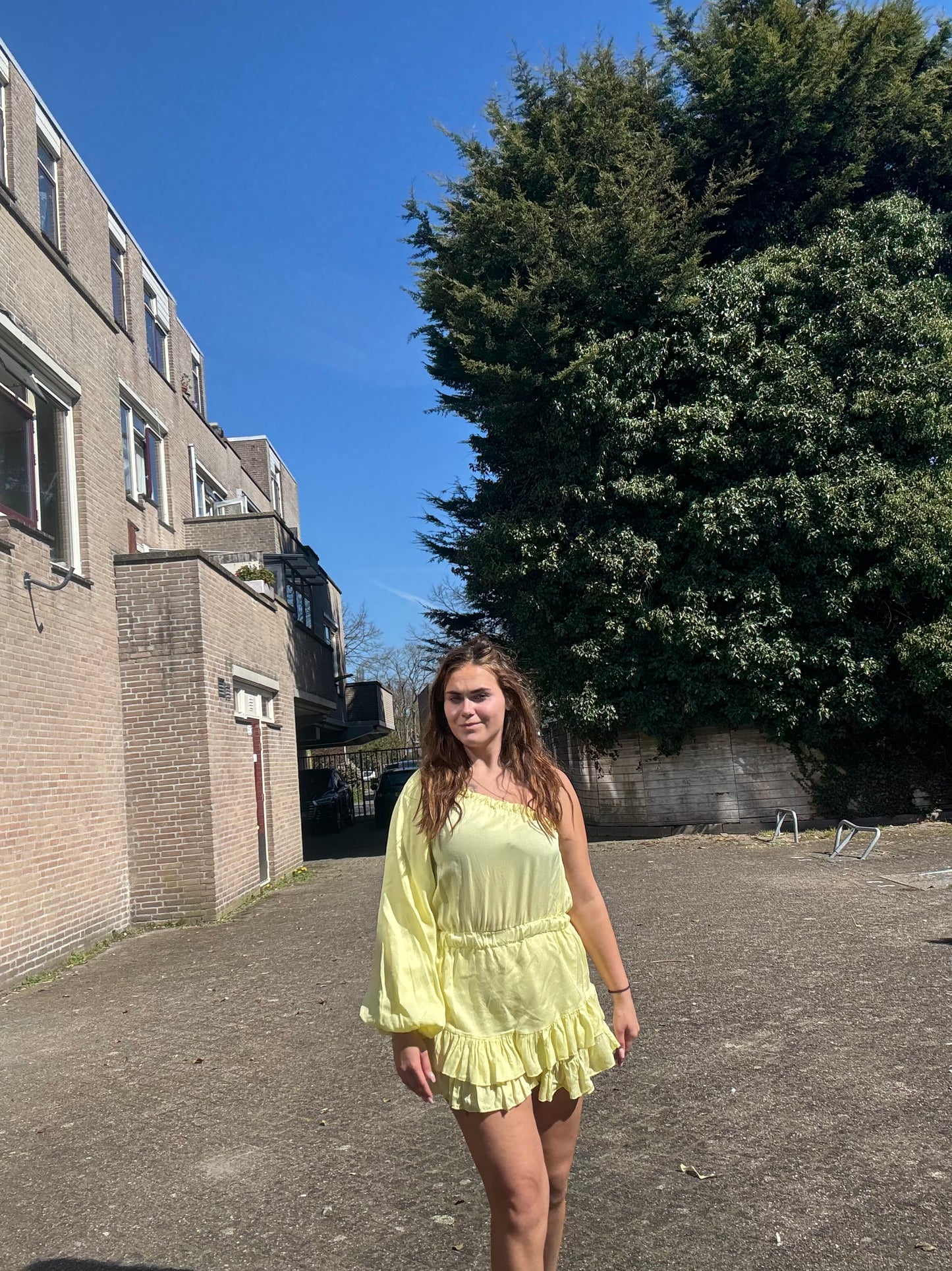 Maya Playsuit geel