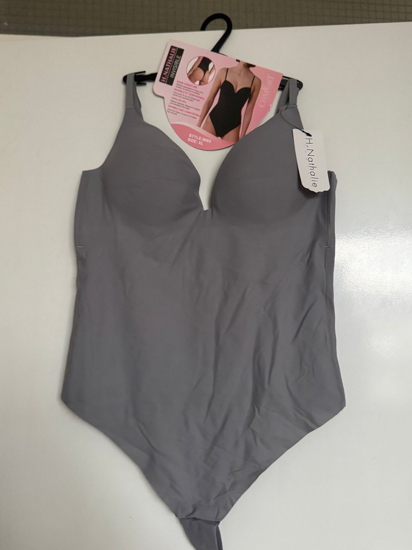V-neck Body - grey