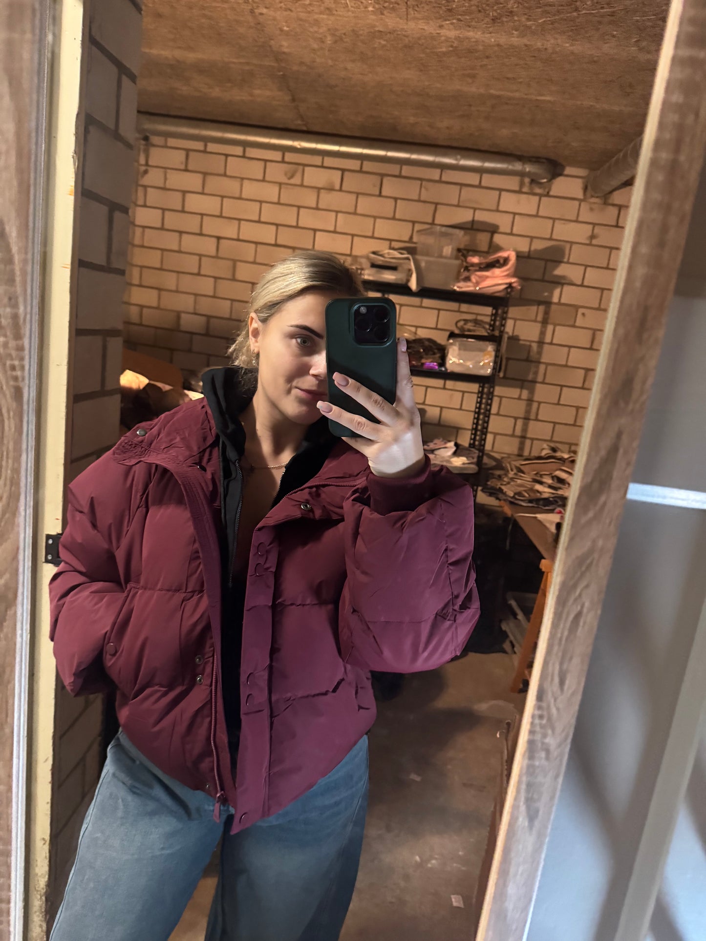 Cloud jacket Bordeaux