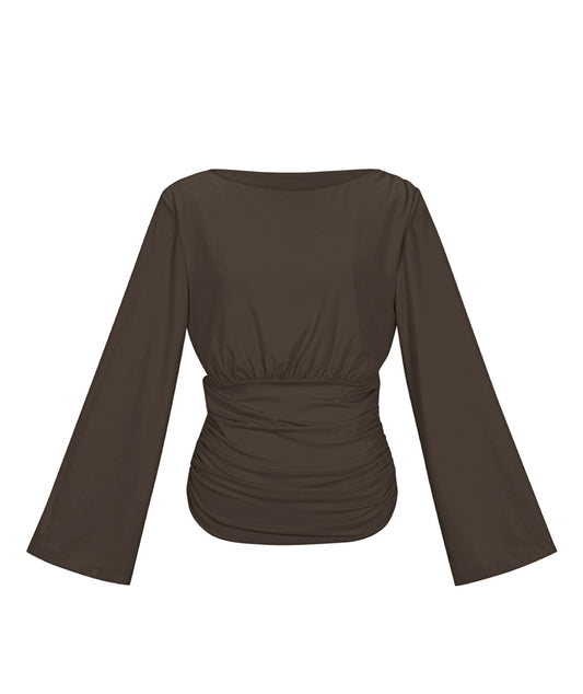 Fenna top bruin