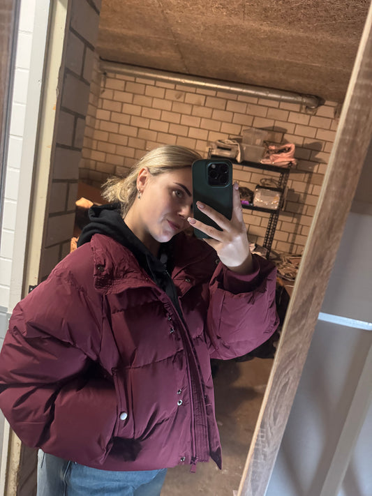 Cloud jacket Bordeaux