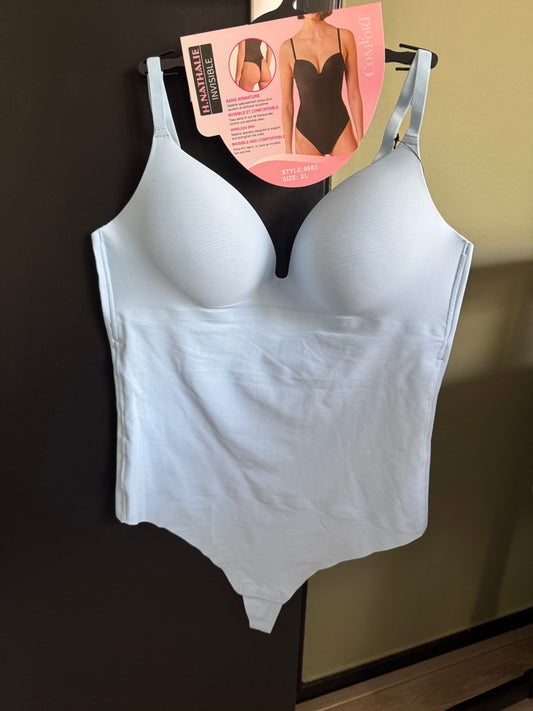 V-Neck body lichtblauw