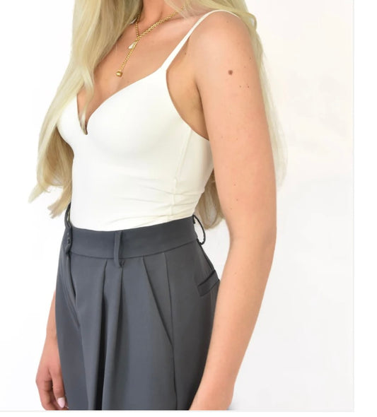 V-neck Body - Off White