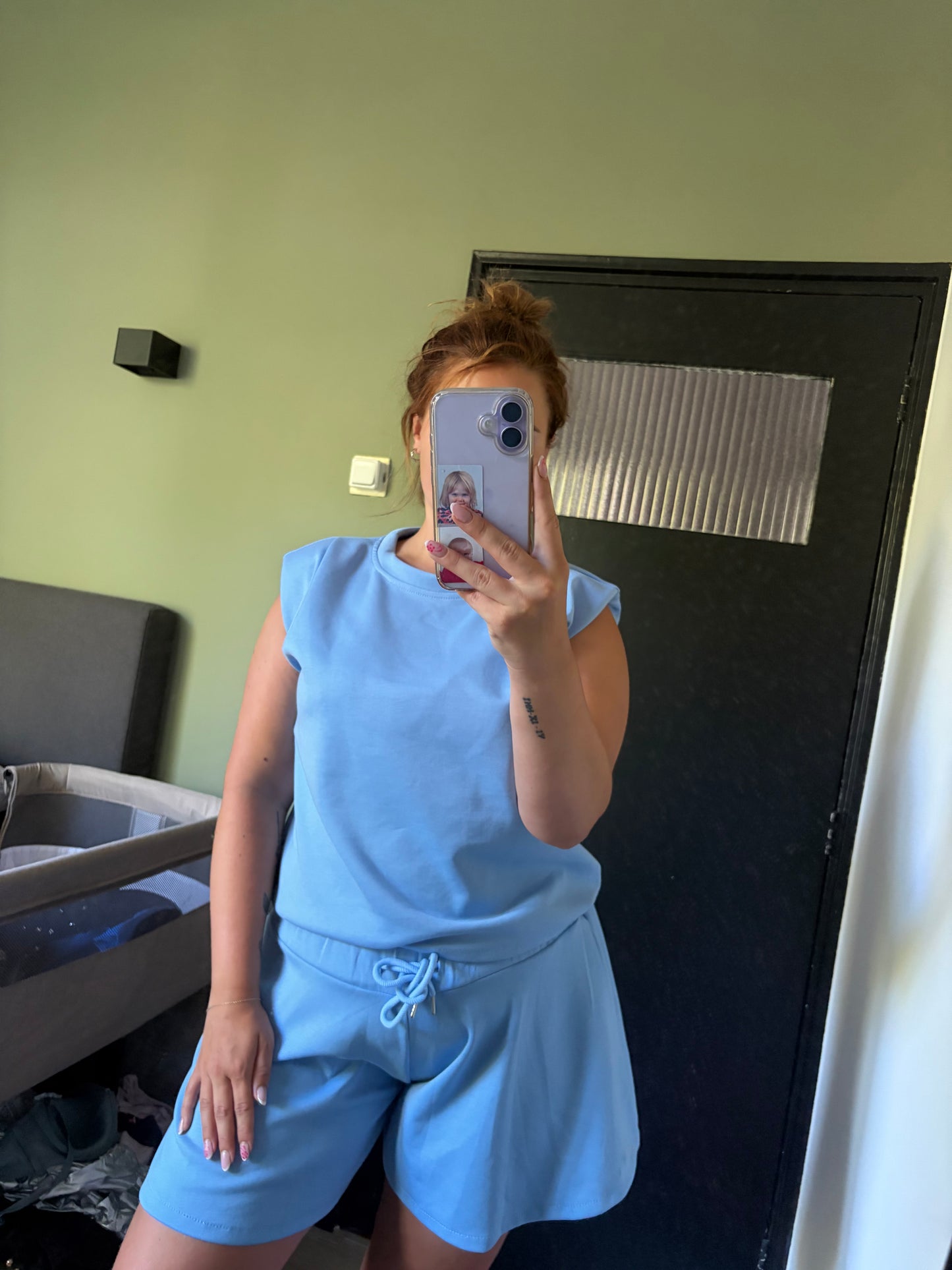 Lina set blauw