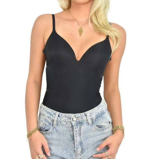 V-neck Body - Black