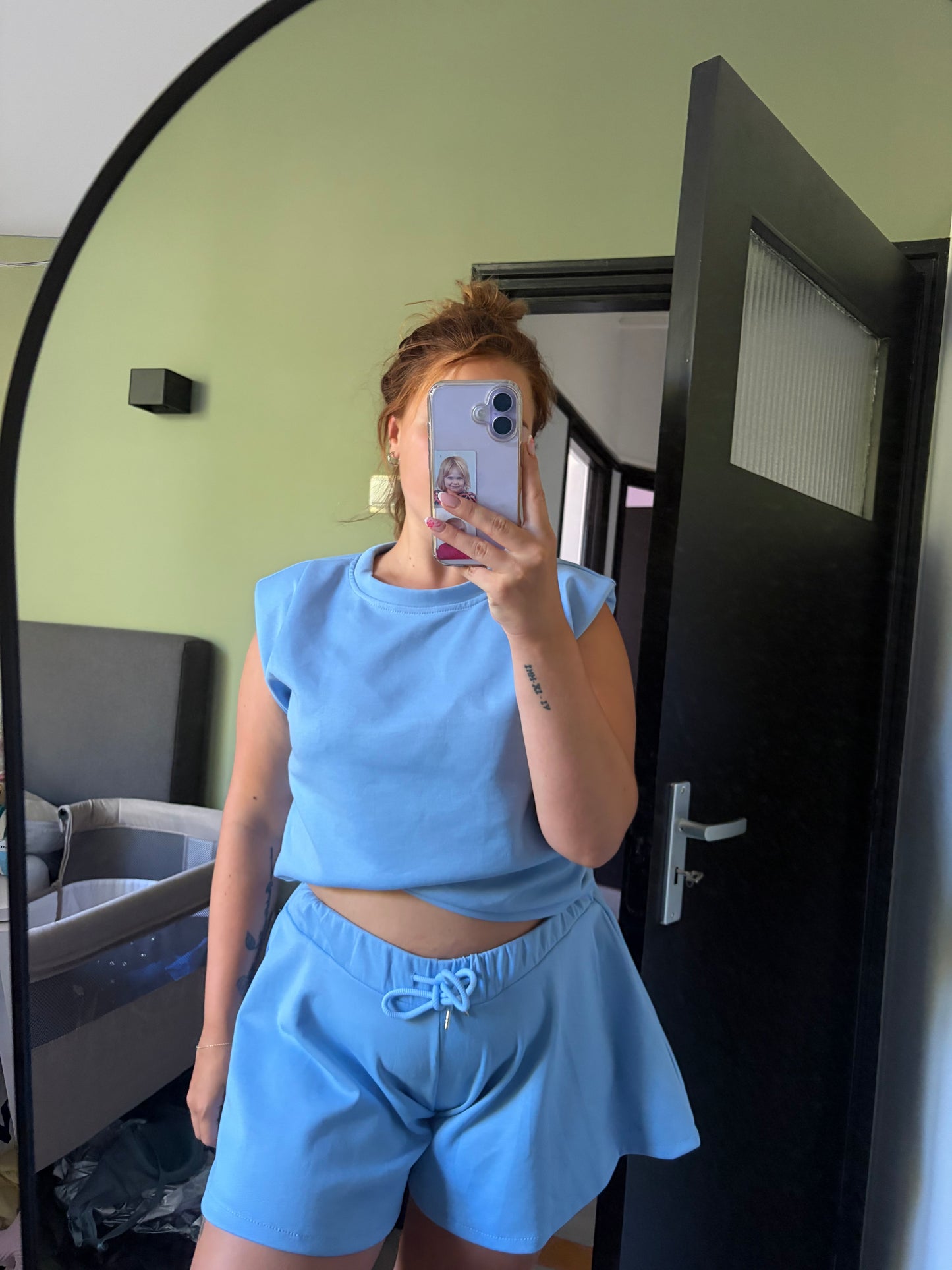 Lina set blauw