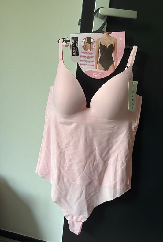 V-Neck body pink