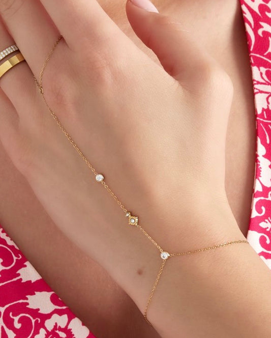 Handchain goud